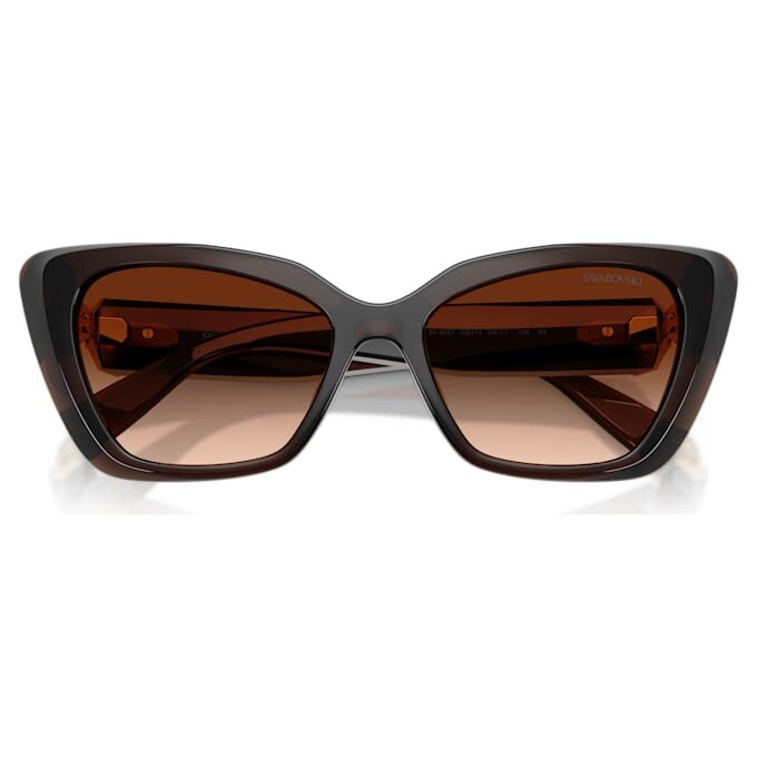 Zonnebril in Cat-Eye-vorm, Sk6047, donkerbruin Zonnebril in Cat-Eye-vorm, Sk6047, donkerbruin