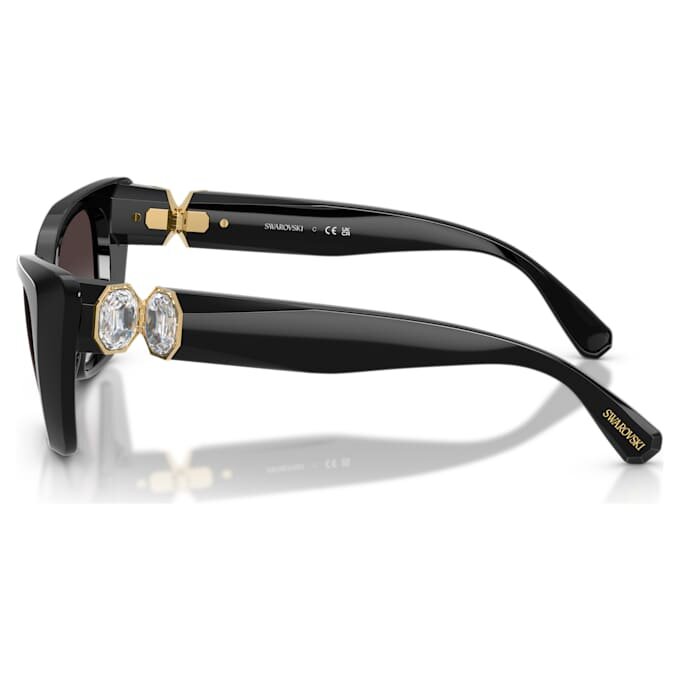 Zonnebril in Cat-Eye-vorm, Sk6047, zwart Zonnebril in Cat-Eye-vorm, Sk6047, zwart