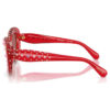 Zonnebril in cat-eye-vorm, Sk6060, rood
