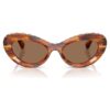 Zonnebril in cat-eye-vorm, Sk6061U, bruin Zonnebril in cat-eye-vorm, Sk6061U, bruin