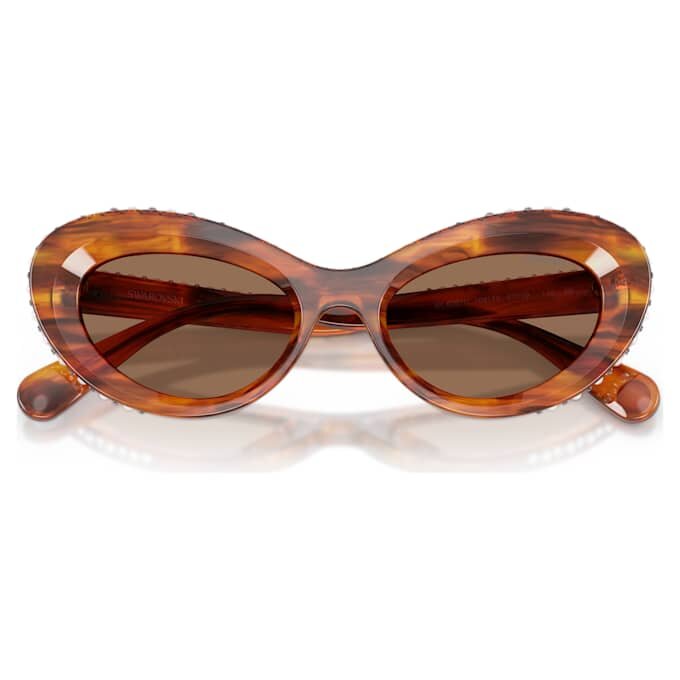 Zonnebril in cat-eye-vorm, Sk6061U, bruin Zonnebril in cat-eye-vorm, Sk6061U, bruin