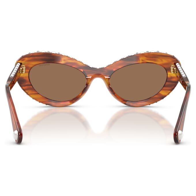 Zonnebril in cat-eye-vorm, Sk6061U, bruin Zonnebril in cat-eye-vorm, Sk6061U, bruin