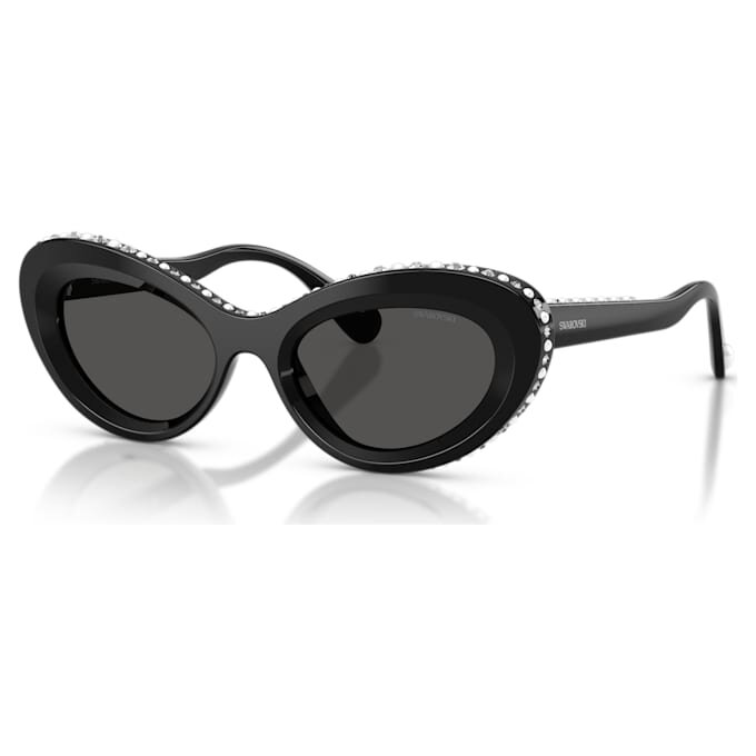 Zonnebril in cat-eye-vorm, Sk6061U, zwart Zonnebril in cat-eye-vorm, Sk6061U, zwart