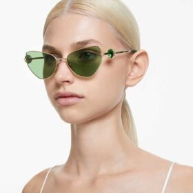 Zonnebril in cat-eye-vorm, Sk7003, groen