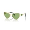 Zonnebril in cat-eye-vorm, Sk7003, groen Zonnebril in cat-eye-vorm, Sk7003, groen