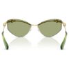 Zonnebril in cat-eye-vorm, SK7039, goudkleurig Zonnebril in cat-eye-vorm, SK7039, goudkleurig