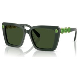 Zonnebril met vierkante vorm, Sk6032, groen