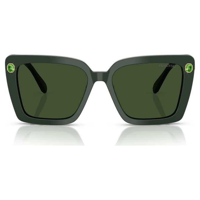 Zonnebril met vierkante vorm, Sk6032, groen Zonnebril met vierkante vorm, Sk6032, groen