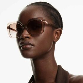Zonnebril met vierkante vorm, Sk6049, beige