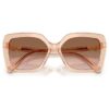 Zonnebril met vierkante vorm, Sk6049, beige Zonnebril met vierkante vorm, Sk6049, beige