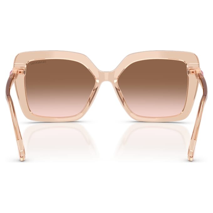 Zonnebril met vierkante vorm, Sk6049, beige Zonnebril met vierkante vorm, Sk6049, beige