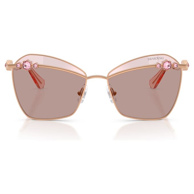 Zonnebril met vierkante vorm, Sk7040, roze Zonnebril met vierkante vorm, Sk7040, roze