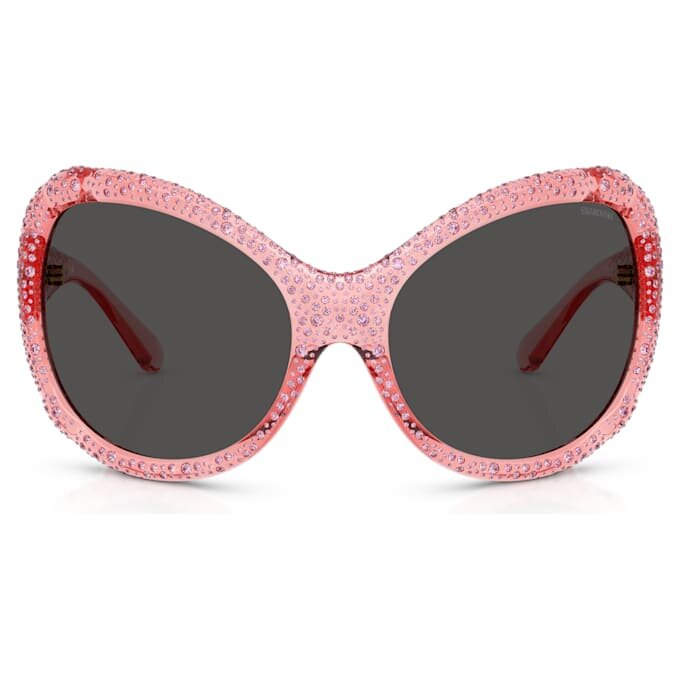 Zonnebril oversized, cat-eye-vorm, Sk6052, roze Zonnebril oversized, cat-eye-vorm, Sk6052, roze