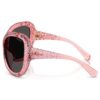 Zonnebril oversized, cat-eye-vorm, Sk6052, roze Zonnebril oversized, cat-eye-vorm, Sk6052, roze