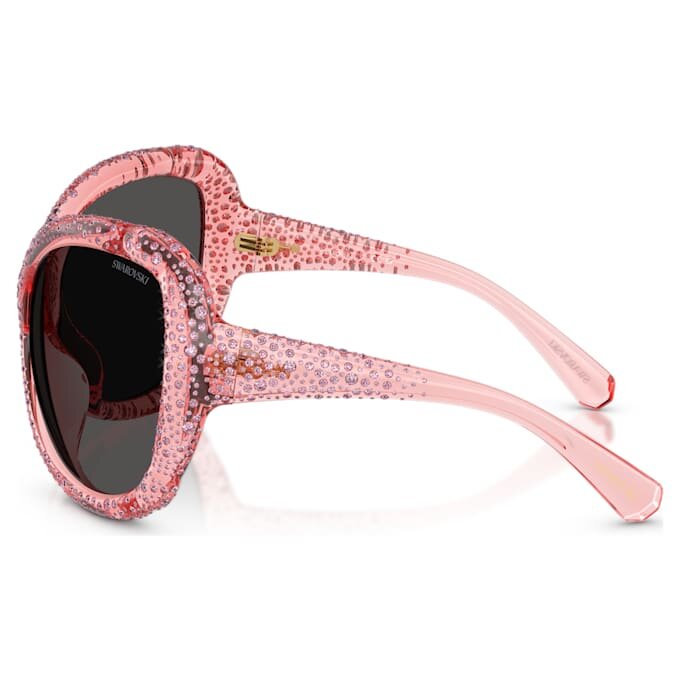 Zonnebril oversized, cat-eye-vorm, Sk6052, roze Zonnebril oversized, cat-eye-vorm, Sk6052, roze
