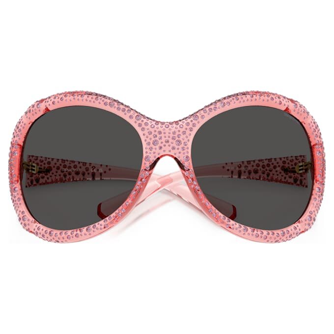 Zonnebril oversized, cat-eye-vorm, Sk6052, roze Zonnebril oversized, cat-eye-vorm, Sk6052, roze