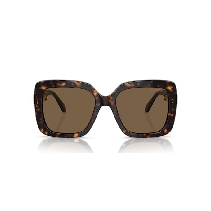 Zonnebril oversized, vierkante vorm, SK6001, bruin Zonnebril oversized, vierkante vorm, SK6001, bruin