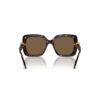Zonnebril oversized, vierkante vorm, SK6001, bruin Zonnebril oversized, vierkante vorm, SK6001, bruin