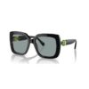 Zonnebril oversized, vierkante vorm, SK6001, zwart Zonnebril oversized, vierkante vorm, SK6001, zwart