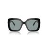 Zonnebril oversized, vierkante vorm, SK6001, zwart Zonnebril oversized, vierkante vorm, SK6001, zwart