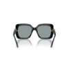 Zonnebril oversized, vierkante vorm, SK6001, zwart Zonnebril oversized, vierkante vorm, SK6001, zwart