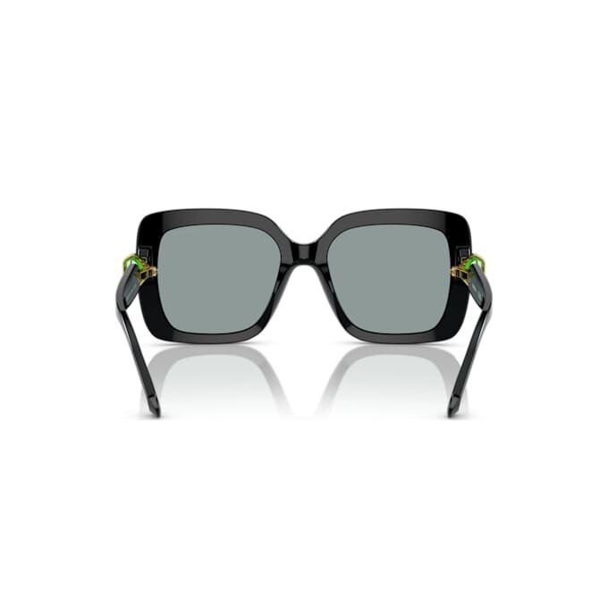 Zonnebril oversized, vierkante vorm, SK6001, zwart Zonnebril oversized, vierkante vorm, SK6001, zwart