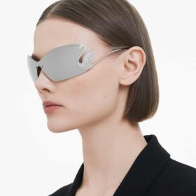 Zonnebrilmasker, Swan, Sk7020, zilverkleurig