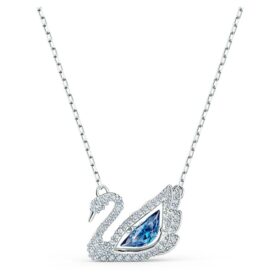 Zwaan-ketting Dansende zwaan, blauw, gerhodineerd