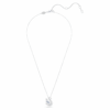 Zwaanhanger met gemengde slijpvormen, Zwaan, Blauw Zwaanhanger met gemengde slijpvormen, Zwaan, Blauw