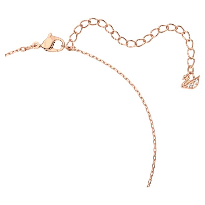 Zwaan-ketting Zwaan, roze, roségoudkleurig verguld Zwaan-ketting Zwaan, roze, roségoudkleurig verguld