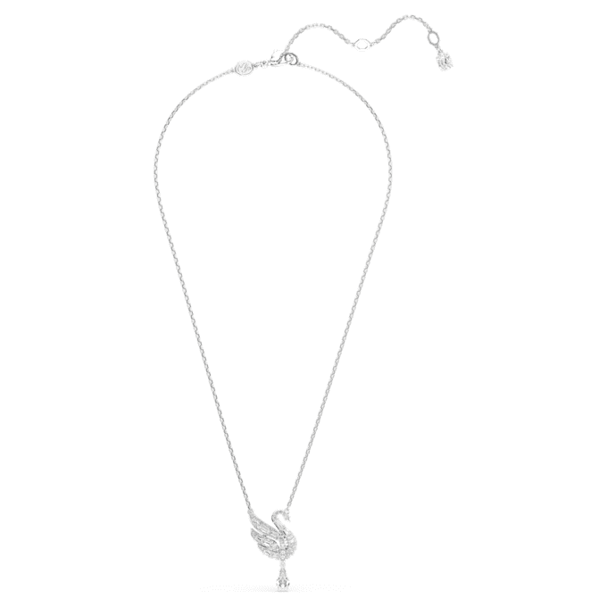 Zwaanhanger, wit, gerhodineerd Zwaanhanger, wit, gerhodineerd
