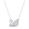 Zwanenketting Dansende zwaan, wit, gerhodineerd